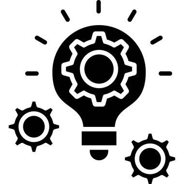 yaratıcı fikir vektör simgesi