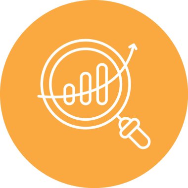 Bir simgenin vektör illüstrasyonu