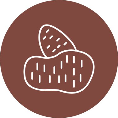 ekmek vektörü simgesi modern basit illüstrasyon