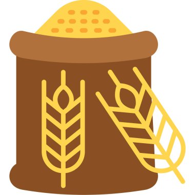 Buğday ekmeği fırını simgesi