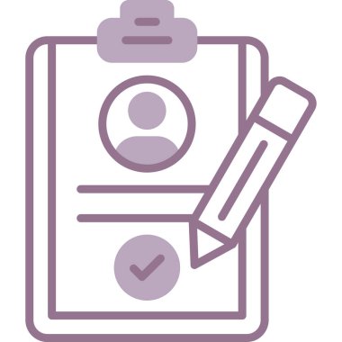 Pano simgesi. Basit resimleme