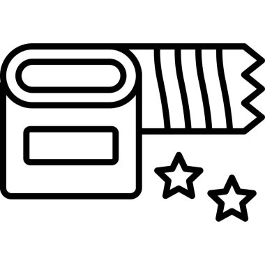 Kitap. Web simgesi basit illüstrasyon