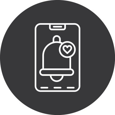 Modern simgenin vektör illüstrasyonu