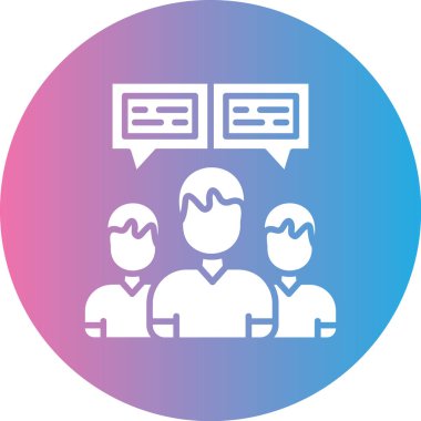 İnsan simgesinin vektör illüstrasyonu