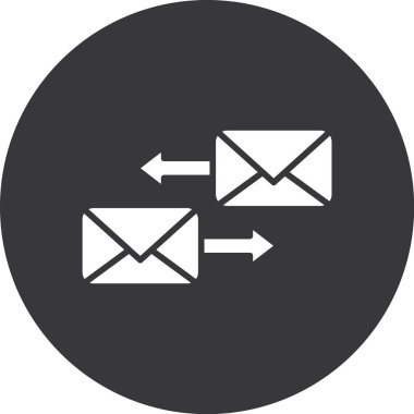 e- posta simgesi vektör illüstrasyonu