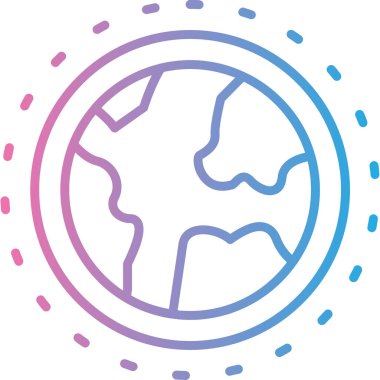 toprak simgesi vektör illüstrasyonu