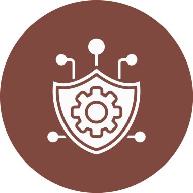 Modern b 'nin vektör illüstrasyonu koruma simgesinden yoksundur