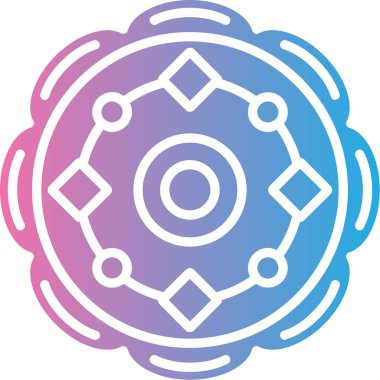 Güzel bir çiçek arkaplanının vektör çizimi