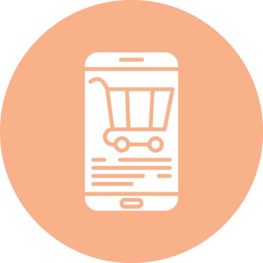 alışveriş sepeti simge vektör