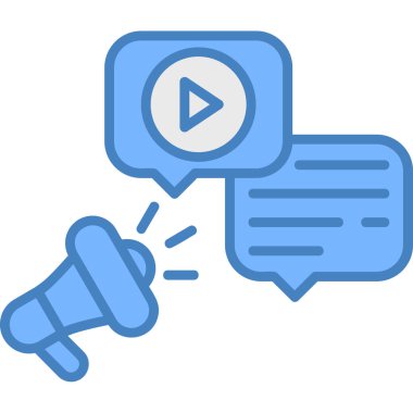 video kamera ikonu vektör illüstrasyonu