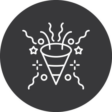 dondurma simgesi, vektör illüstrasyonu