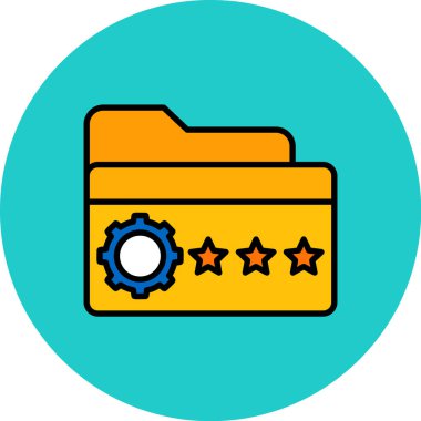 Ödül için rozet vektör simgesi modern basit vektör illüstrasyonu