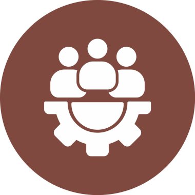 İnsan simgesinin vektör illüstrasyonu