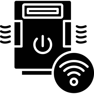wifi vektör simgesi modern basit vektör çizimi