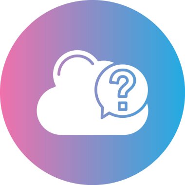 Soru işareti vektör illüstrasyonu