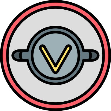 Araba tekerleği. Web simgesi basit illüstrasyon