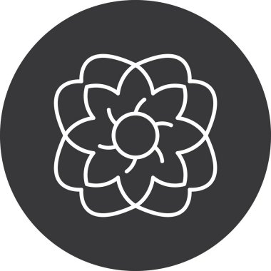 Modern simgenin vektör illüstrasyonu