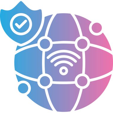 Seo simgesinin vektör illüstrasyonu