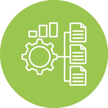 seo modern simgesinin vektör illüstrasyonu