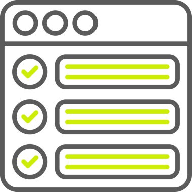 tarayıcı pencere simgesi, vektör illüstrasyonu