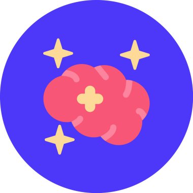 Tatlı bir çizgi film uydusunun vektör çizimi