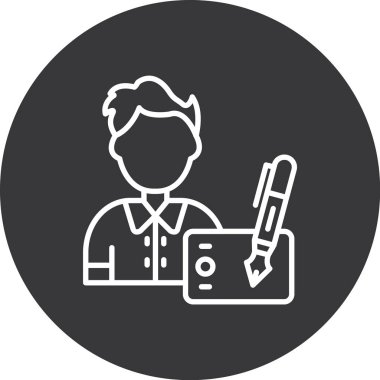 seo modern simgesinin vektör illüstrasyonu