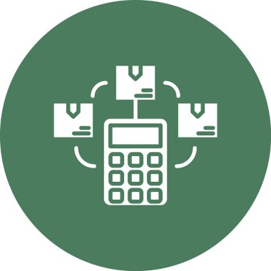 Cep telefonu simgesi, vektör illüstrasyonu