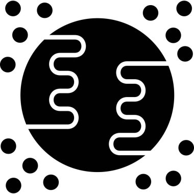 Zincir bağlantı vektör simgesi