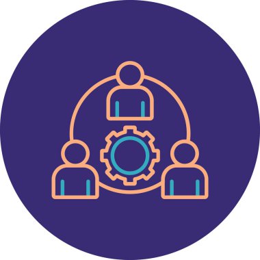 seo modern simgesinin vektör illüstrasyonu