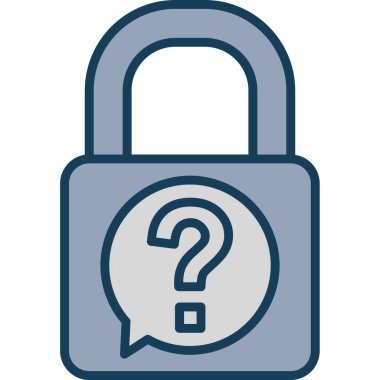 Kolayca düzenleyebilen veya düzenleyebilen Vektör simgesini kilitle