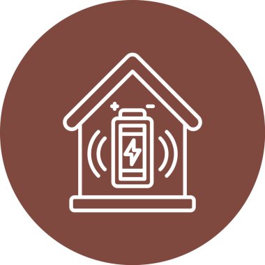 Modern simgenin vektör illüstrasyonu