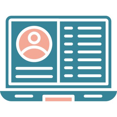 seo modern simgesinin vektör illüstrasyonu