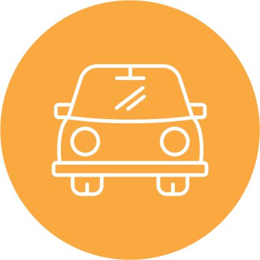 Araba web simge vektör çizim