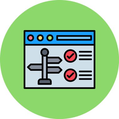 seo modern simgesinin vektör illüstrasyonu