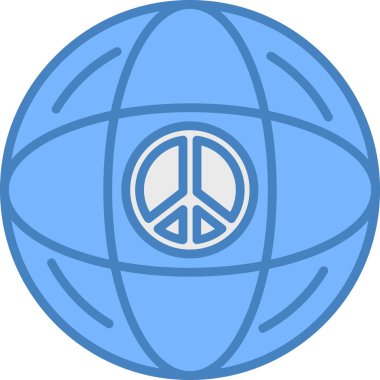 Çizgi film gezegeninin vektör çizimi