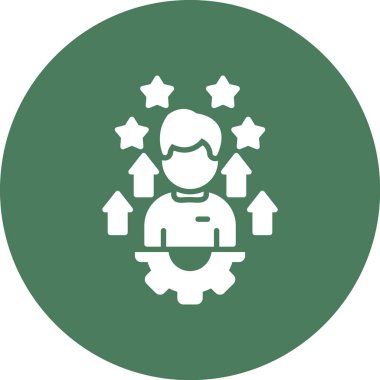 seo modern simgesinin vektör illüstrasyonu