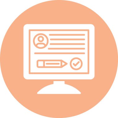 seo modern simgesinin vektör illüstrasyonu