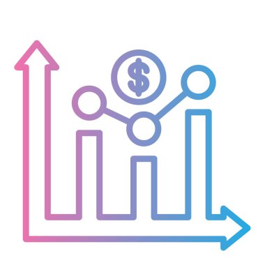 Dolar simgesi vektör illüstrasyonu