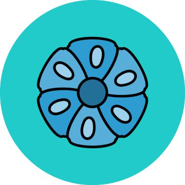 Gıda simgesinin vektör illüstrasyonu