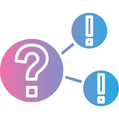 vektör soru işareti simgesi simgesi