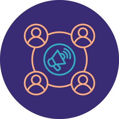 seo modern simgesinin vektör illüstrasyonu