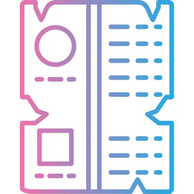 Kitap. Web simgesi basit illüstrasyon