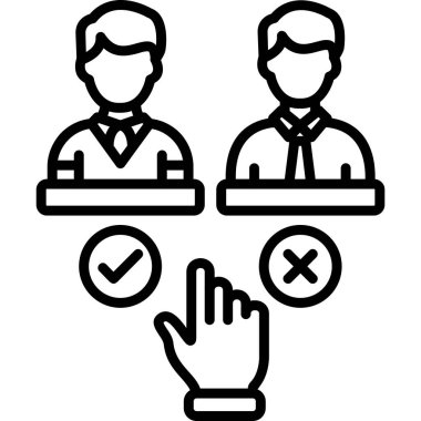 iş ve yönetim vektör simgeleri