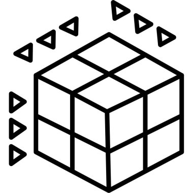 Oyun. Web simgesi basit illüstrasyon