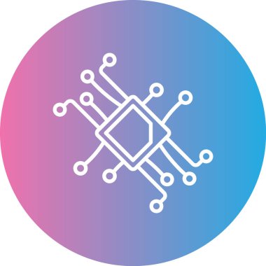 vektör Chip Simgesi illüstrasyonu