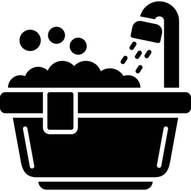 kova temizleme simgesi