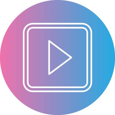 Modern simgenin vektör illüstrasyonu