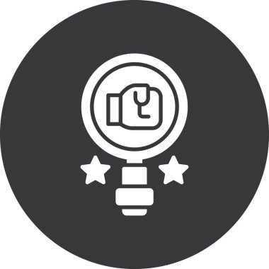 seo modern simgesinin vektör illüstrasyonu