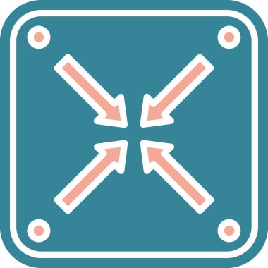 Oklar. Web simgesi vektör illüstrasyonu