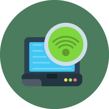 Bilgisayar. Web simgesi basit illüstrasyon